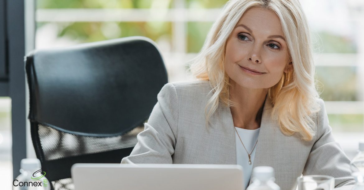 female banker